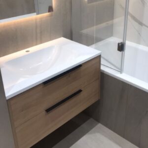 Тумба и накладной умывальник