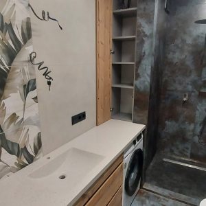 Тумба комбинированная и шкаф