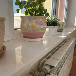 Подоконник кварцевый агломерат