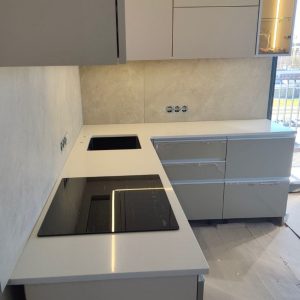 Кухонная столешница кварцевый агломерат